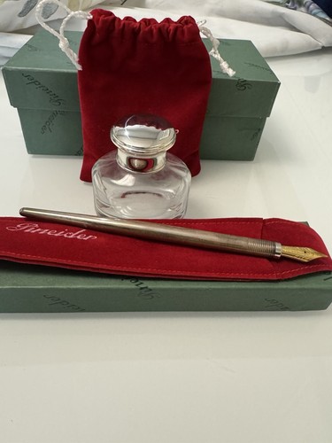 Pineider gold nib with silver - nib,